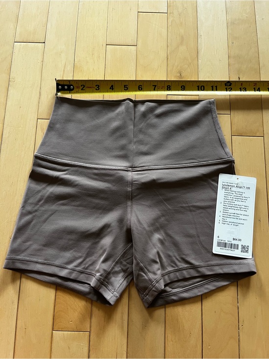 lululemon athletica Pants - lululemon athletica High-Rise Align 4” Bike Shorts - Taupe